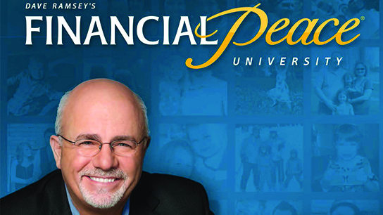 Financial Peace University

9-Week Series | Meeting at Grace Church
Sunday | 11:00am
March 10 - May 12
