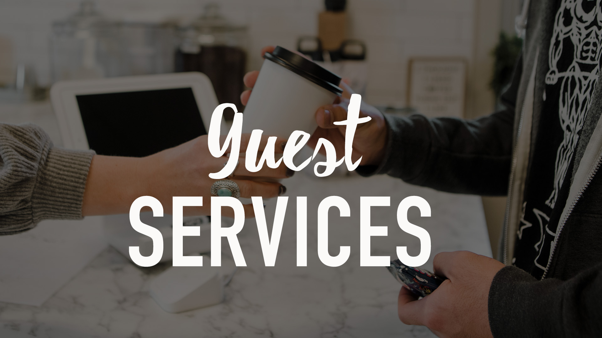 Volunteer with any Guest Services Team

 
