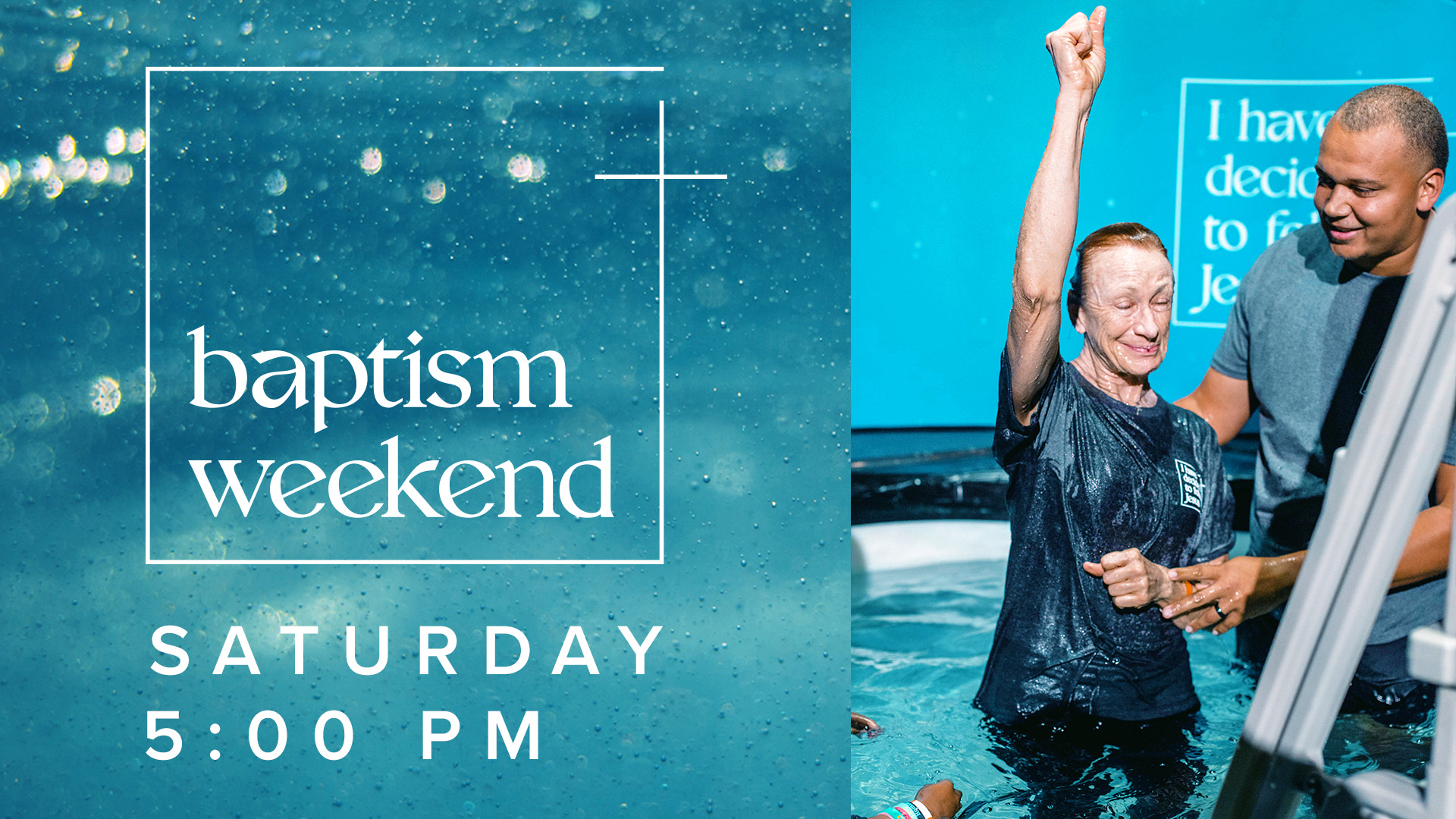 Baptism 5:00pm | Washing My Offenses Away