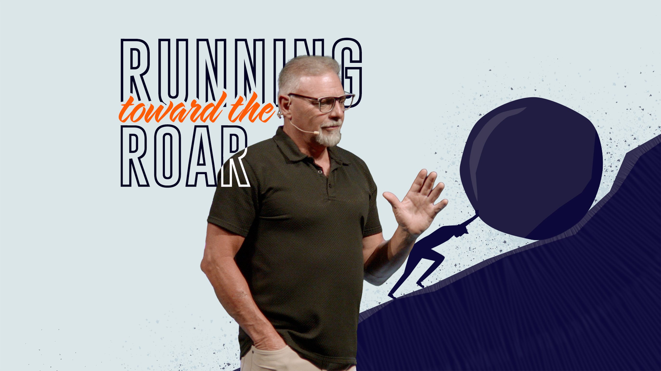 Running Towards The Roar